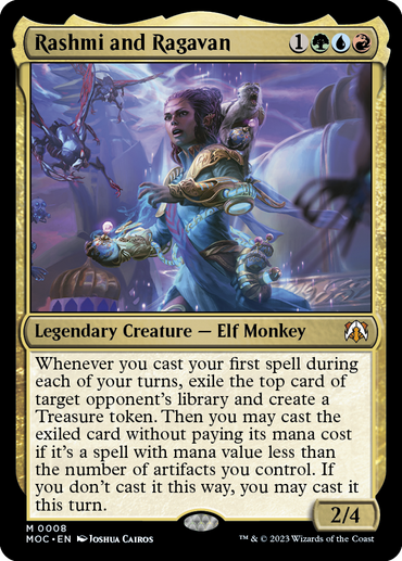 Rashmi and Ragavan [March of the Machine Commander] 