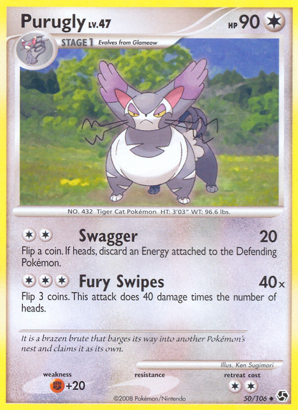 Purugly (50/106) [Diamond &amp; Pearl: Great Encounters] 