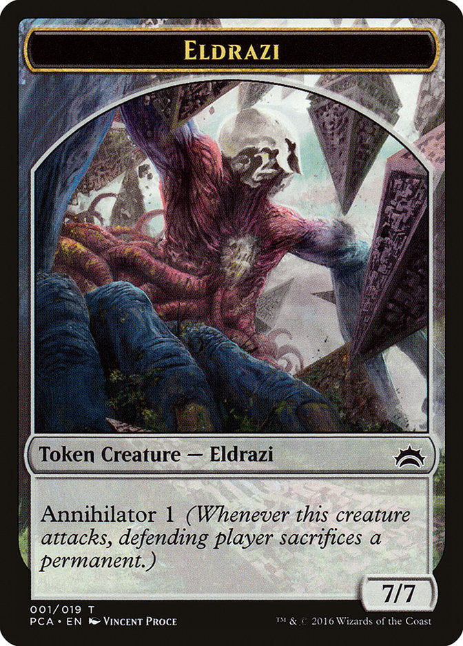 Eldrazi Token [Planechase Anthology Tokens] 