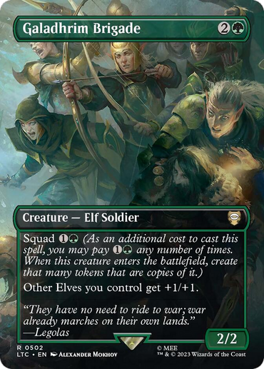 Galadhrim Brigade (Borderless) [The Lord of the Rings: Tales of Middle-Earth Commander] 
