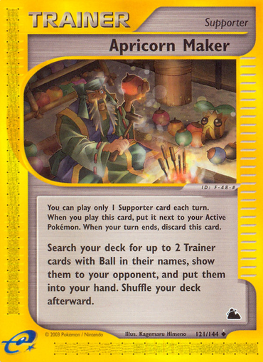 Apricorn Maker (121/144) [Skyridge] 