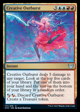 Creative Outburst [Strixhaven: School of Mages] 