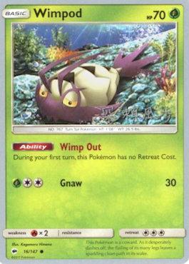 Wimpod (16/147) (Samurai Sniper - Kabu Fukase) [World Championships 2017] 