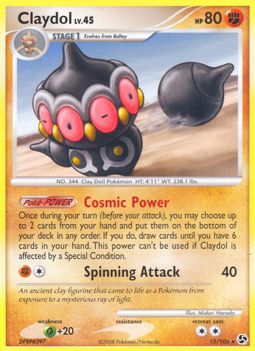 Claydol (15/106) [Diamond &amp; Pearl: Great Encounters] 