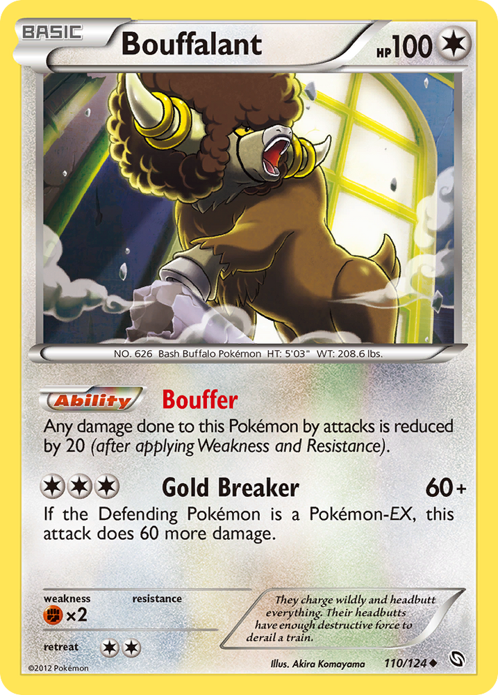 Bouffalant (110/124) [Black &amp; White: Dragons Exalted] 