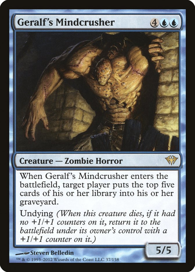 Geralf's Mindcrusher [Dark Ascension] 