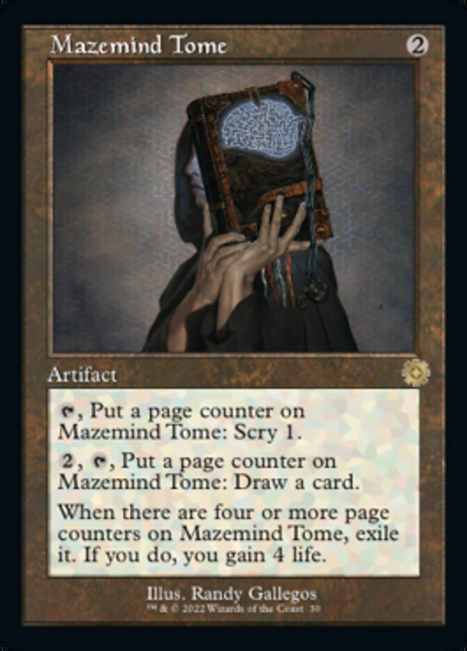 Mazemind Tome (Retro) [The Brothers' War Retro Artifacts] 