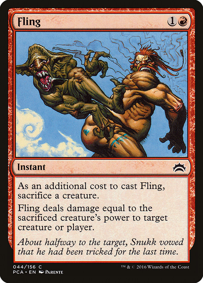 Fling [Planechase Anthology] 