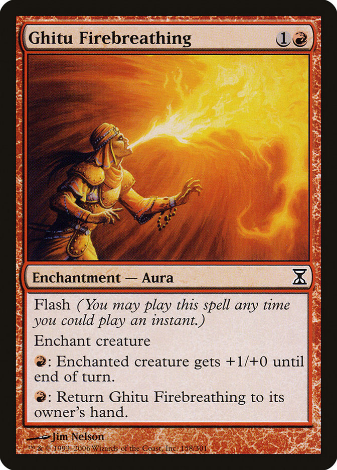 Ghitu Firebreathing [Time Spiral] 