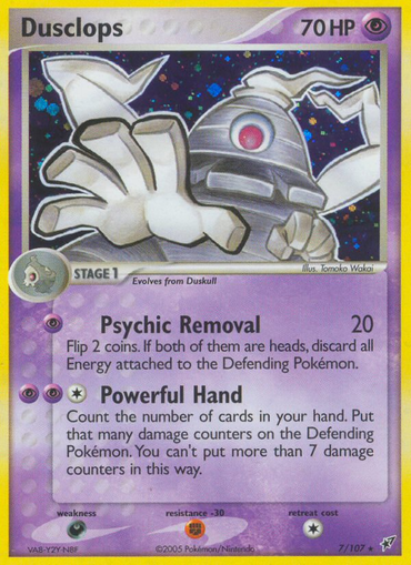Dusclops (7/107) [EX: Deoxys] 