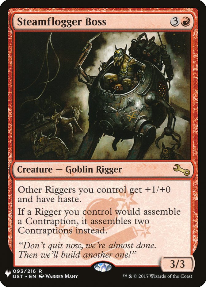 Steamflogger Boss [The List] 
