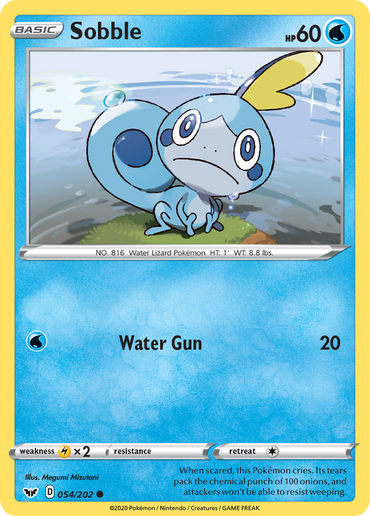 Sobble (054/202) [Sword &amp; Shield: Base Set] 