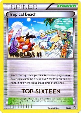 Tropical Beach (BW28) (Top 16) [Black &amp; White: Black Star Promos] 