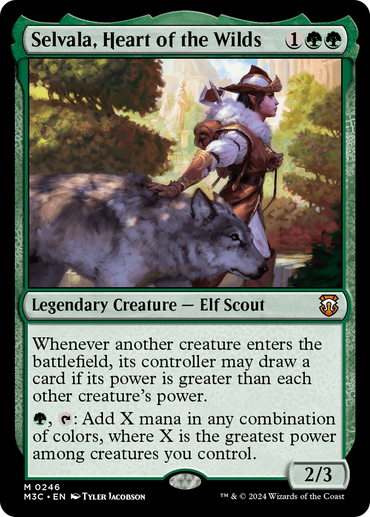 Selvala, Heart of the Wilds [Modern Horizons 3 Commander] 