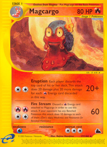 Magcargo (17/144) [Skyridge] 