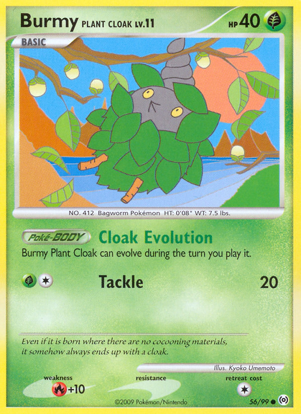 Burmy Plant Cloak (56/99) [Platinum: Arceus] 
