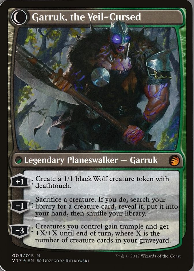 Garruk Relentless // Garruk, the Veil-Cursed [From the Vault: Transform] 