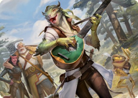 Wandering Troubadour Art Card [Dungeons &amp; Dragons: Adventures in the Forgotten Realms Art Series] 