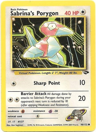 Sabrina's Porygon (98/132) [Gym Challenge Unlimited] 