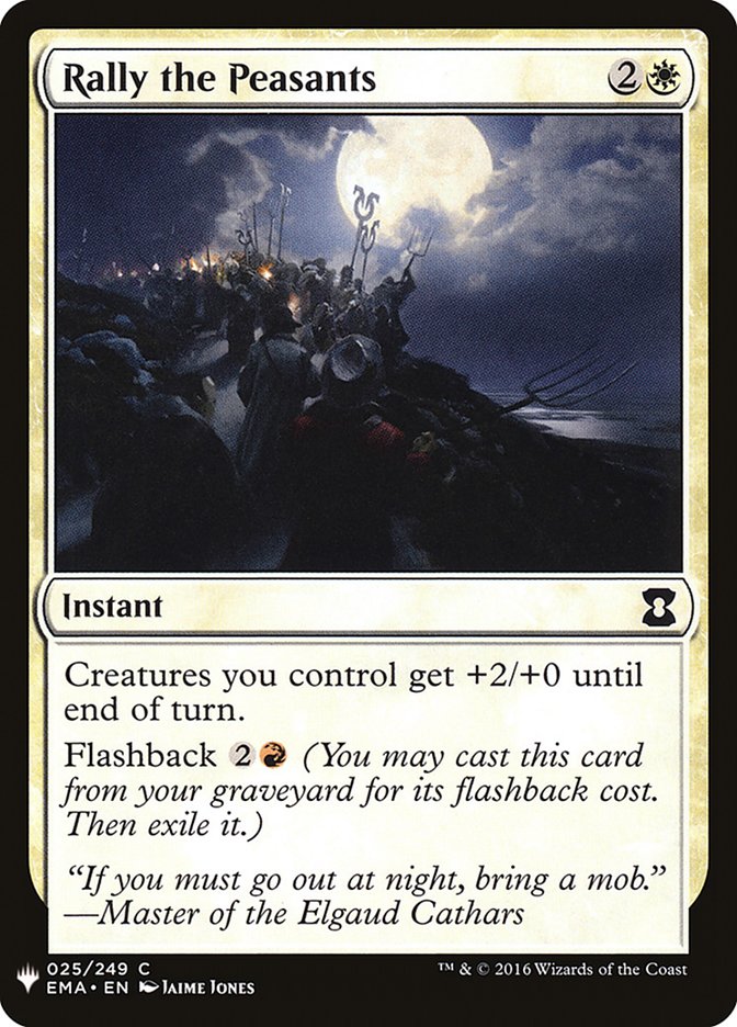 Rally the Peasants [Mystery Booster] 