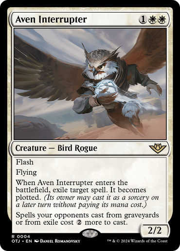 Aven Interrupter [Outlaws of Thunder Junction] 