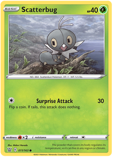 Scatterbug (011/163) [Sword &amp; Shield: Battle Styles] 
