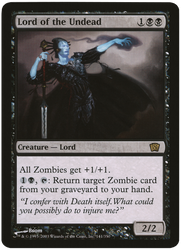 Lord of the Undead (Oversized) [Eighth Edition Box Topper] 