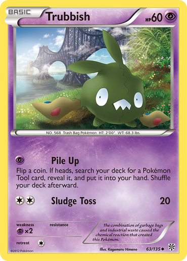 Trubbish (63/135) [Black &amp; White: Plasma Storm] 
