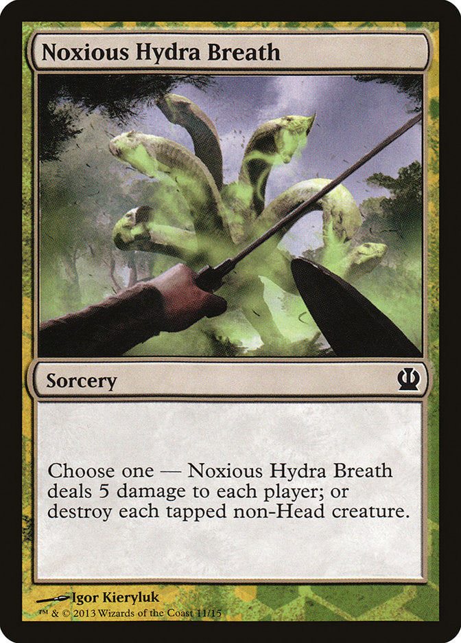 Noxious Hydra Breath [Theros Face the Hydra] 