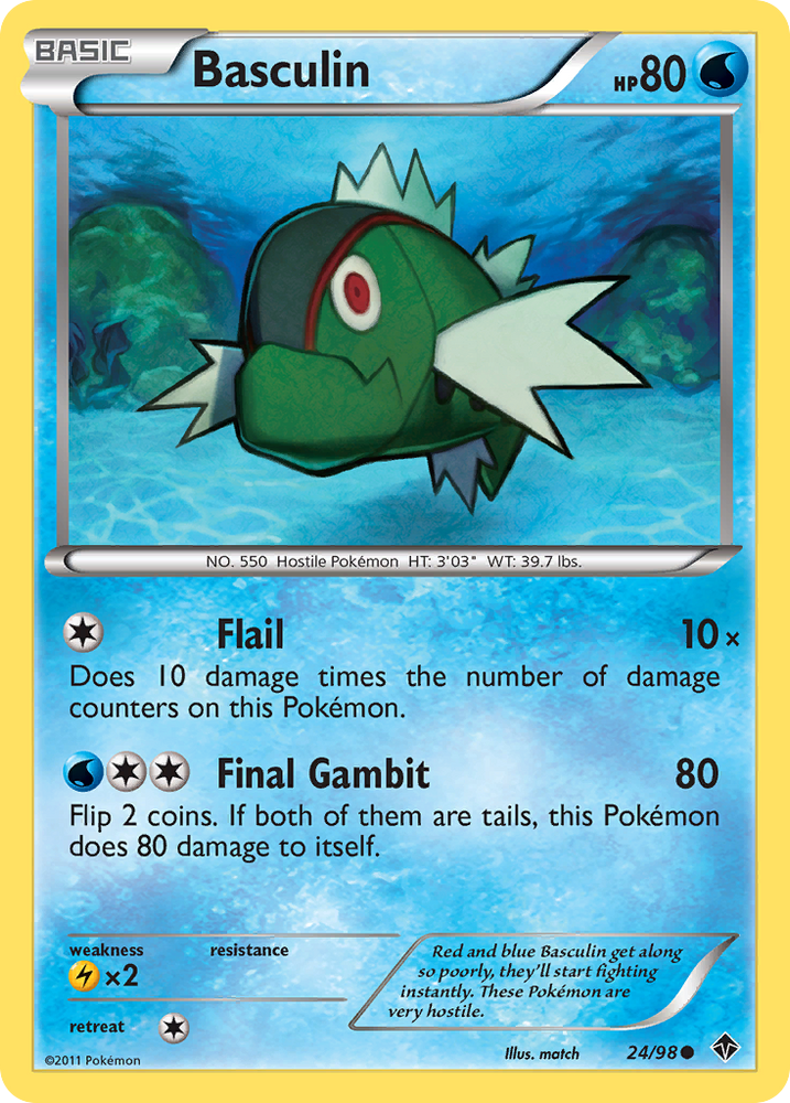 Basculin (24/98) [Black &amp; White: Emerging Powers] 