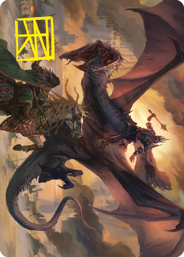 Witch-king, Bringer of Ruin Art Card (Gold-Stamped Signature) [The Lord of the Rings: Tales of Middle-earth Art Series] 