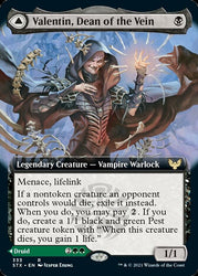 Valentin, Dean of the Vein // Lisette, Dean of the Root (Extended Art) [Strixhaven: School of Mages] 