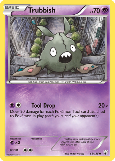 Trubbish (65/135) [Black &amp; White: Plasma Storm] 