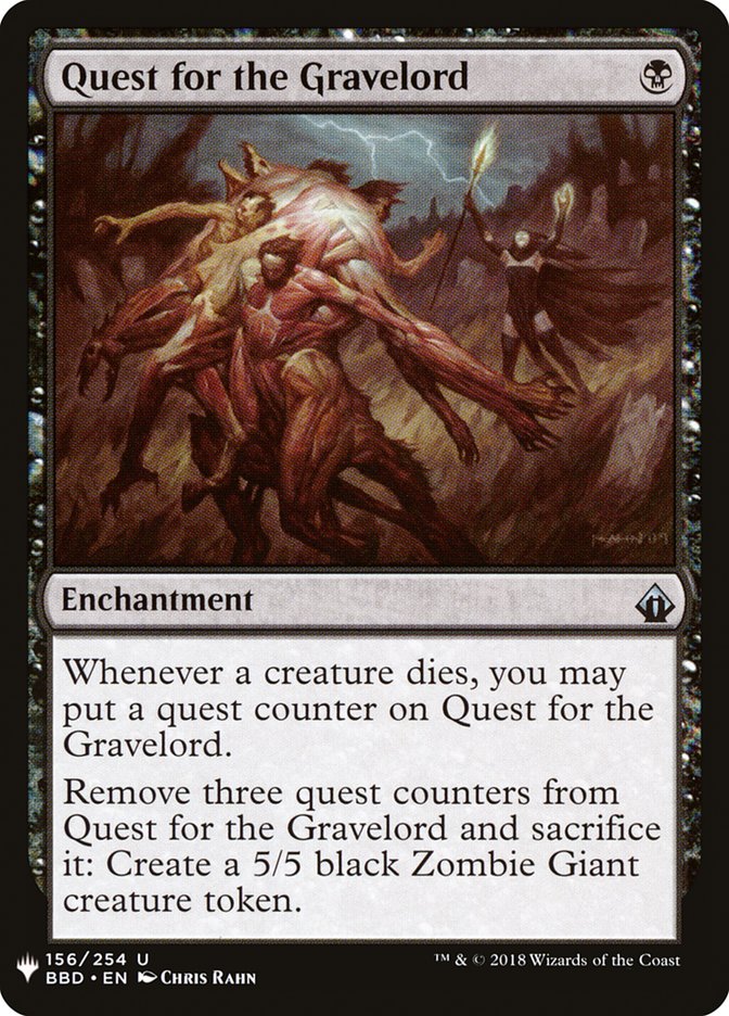 Quest for the Gravelord [Mystery Booster] 
