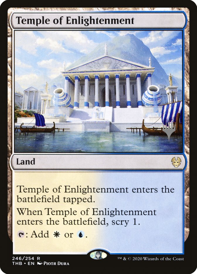 Temple of Enlightenment (Promo Pack) [Theros Beyond Death Promos] 