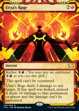 Urza's Rage (Foil Etched) [Strixhaven: School of Mages Mystical Archive] 