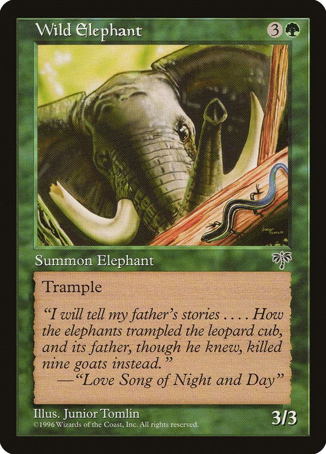 Wild Elephant [Mirage] 