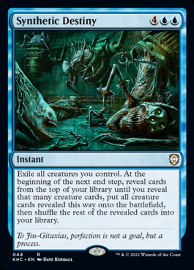 Synthetic Destiny [Kaldheim Commander] 