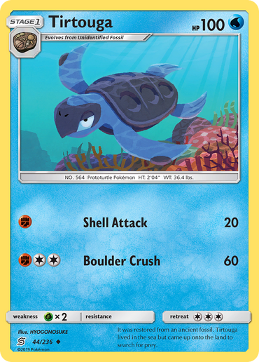 Tirtouga (44/236) [Sun &amp; Moon: Unified Minds] 