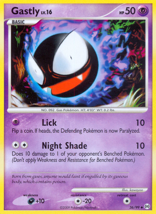 Gastly (36/99) [Platinum: Arceus] 