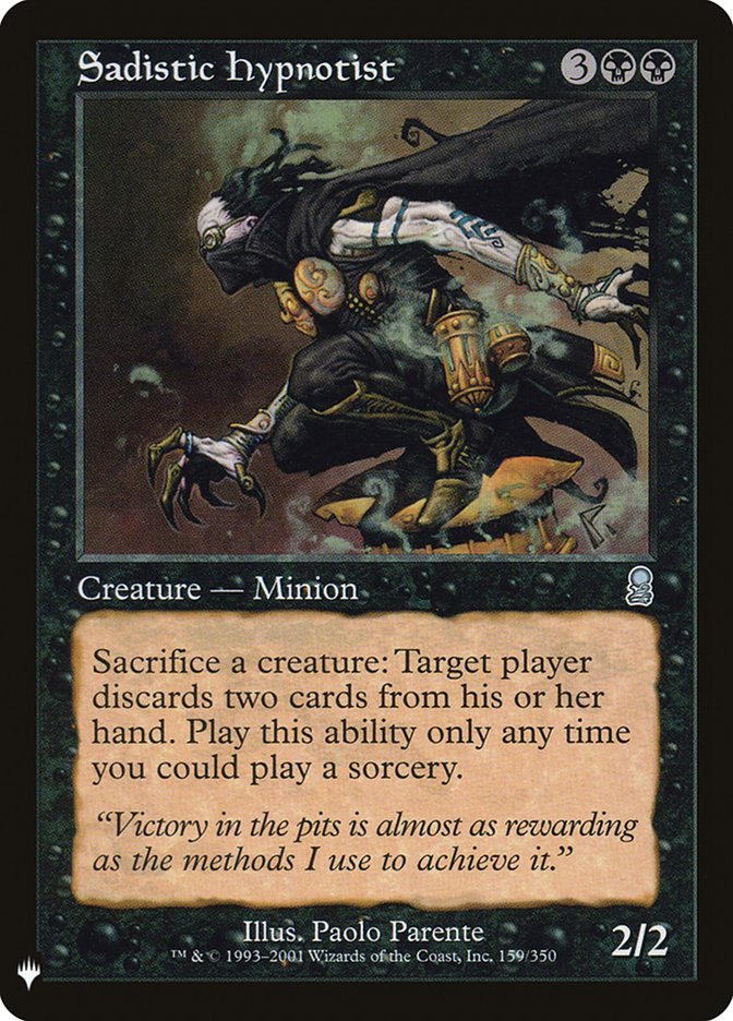 Sadistic Hypnotist [Mystery Booster] 