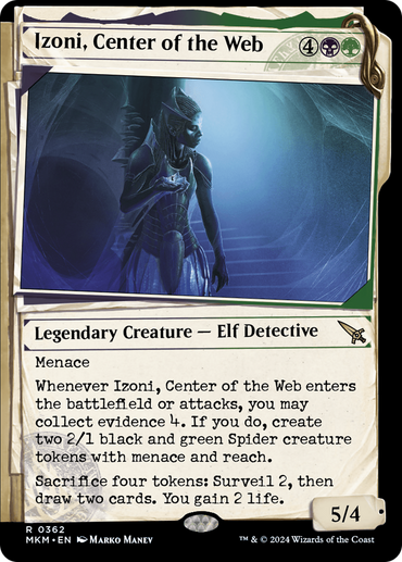 Izoni, Center of the Web (Showcase) [Murders at Karlov Manor] 