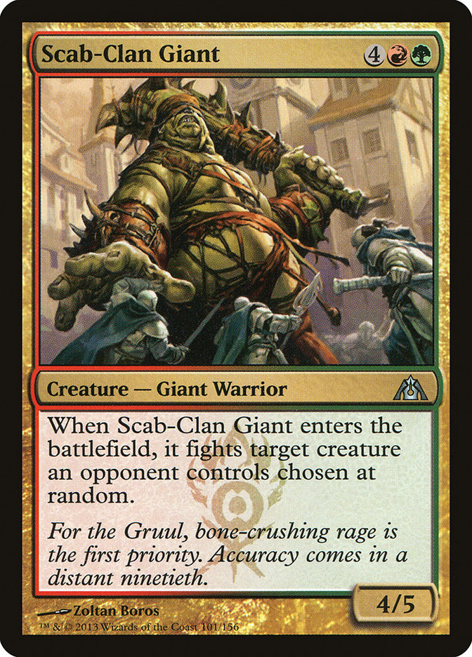 Scab-Clan Giant [Dragon's Maze] 