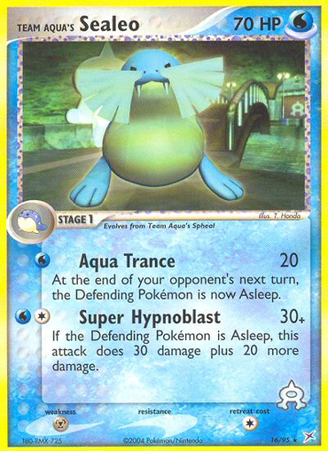 Team Aqua's Sealeo (16/95) [EX: Team Magma vs Team Aqua] 