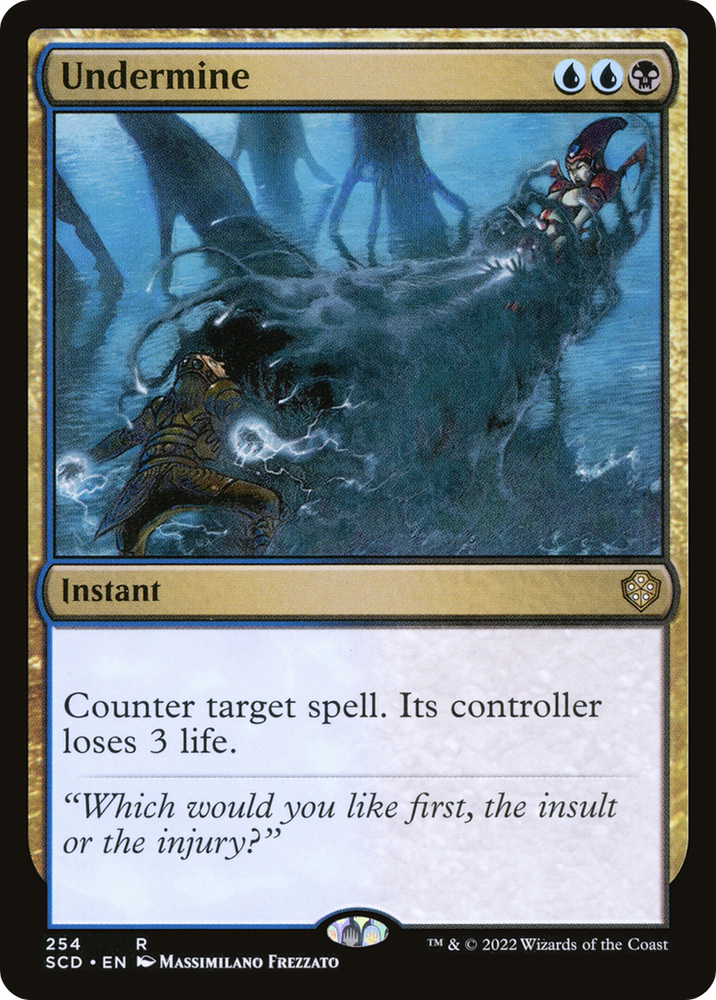 Undermine [Starter Commander Decks] 