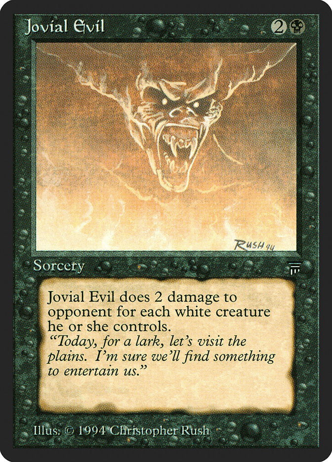 Jovial Evil [Legends] 