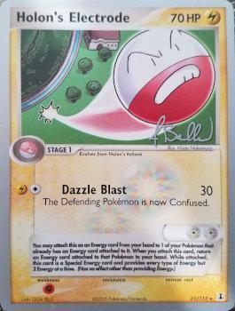 Holon's Electrode (21/113) (Eeveelutions - Jimmy Ballard) [World Championships 2006] 