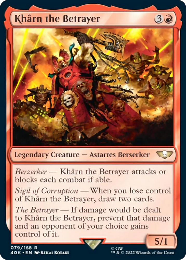 Kharn the Betrayer [Warhammer 40,000] 