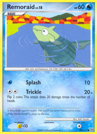 Remoraid (90/127) [Platinum: Base Set] 