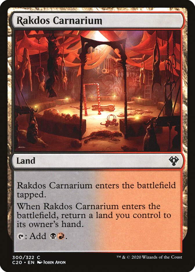 Rakdos Carnarium [Order 2020] 